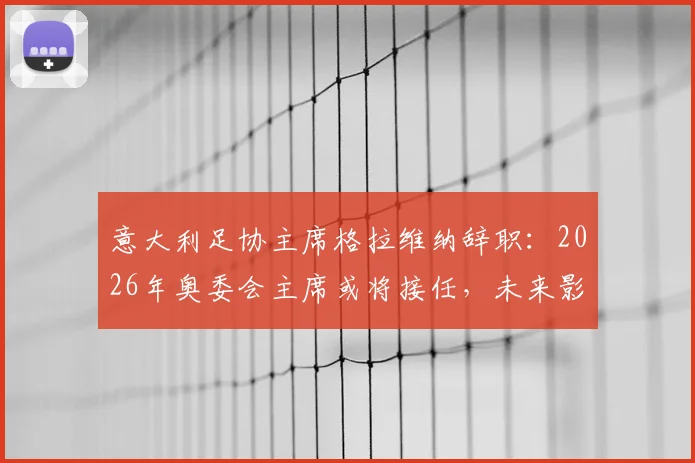 意大利足协主席格拉维纳辞职：2026年奥委会主席或将接任，未来影响几何？